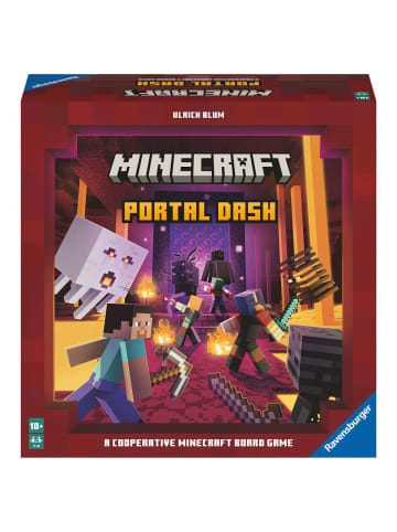 Ravensburger Strategiespiel Minecraft Portal Dash Ab 10 Jahre in bunt