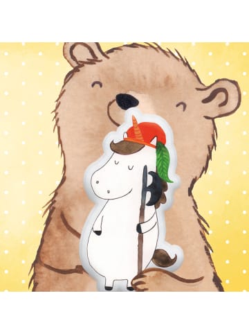 Mr. & Mrs. Panda Dekokissen Einhorn  ohne Spruch in Weiß