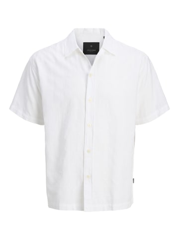 Jack & Jones Hawaii-Hemd in Bright White