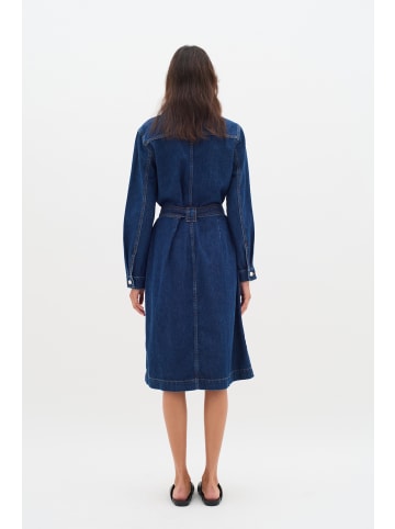 InWear Denimkleid SaloneIW Gerade Passform in Dark Blue Denim