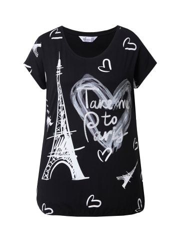 MIAMODA Shirt in schwarz