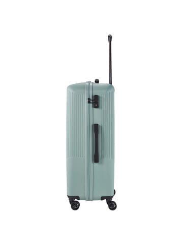 travelite Bali - 4-Rollen-Trolley L 77 cm (weiß/cognac) in mint