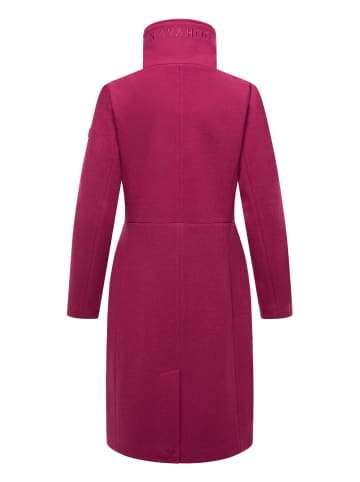 Navahoo Kurzmantel Samtrose 14 in Berry Wine