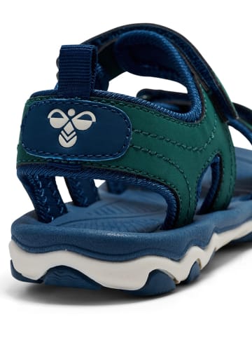 Hummel Kinder Sandale "Sandal Sport Jr" in Grün