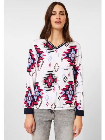 Cecil Langarmbluse in vanilla white