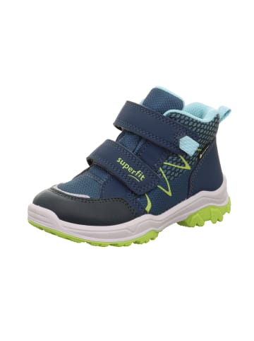 superfit Ankle Boot JUPITER in Blau/Hellgrün