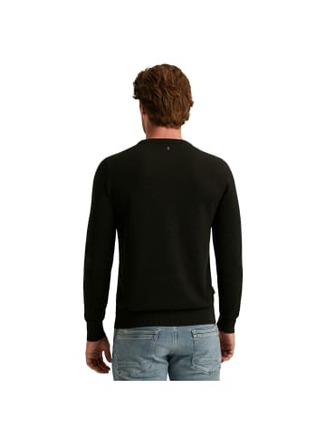 PME Legend Pullover R-NECK COTTON MODAL in Schwarz