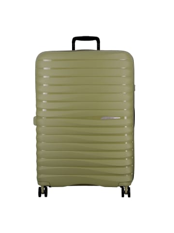 Jump Xwave 4 Rollen Trolley 76 cm mit Dehnfalte in olive