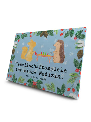Mr. & Mrs. Panda Tee Adventskalender Eichhörnchen Gesellschaftss... in Eisblau