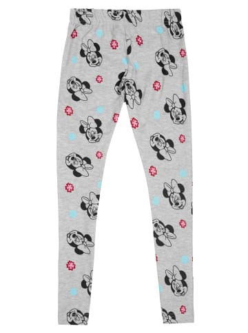 United Labels Disney Minnie Mouse Leggings Leggins Hose Mädchenhose Sporthose in grau