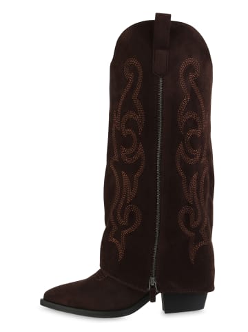 VAN HILL Cowboystiefel Beatrix in Braun
