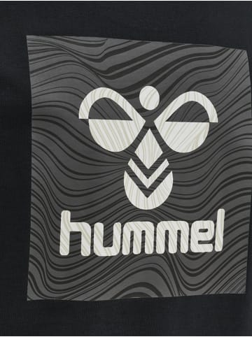 Hummel T-Shirt Hmloffgrid Kinder in JET BLACK/FORGED IRON
