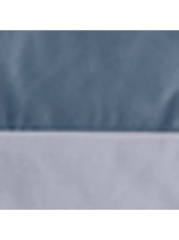 Hessnatur Satin Wende-Kissenbezug in stahlblau