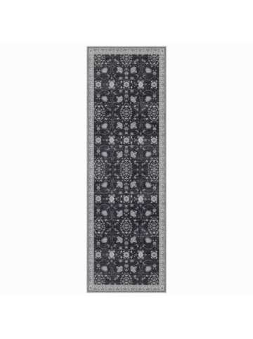 Teppich Boss Kurzflor Teppich Inka 1146, Läufer - Schwarz