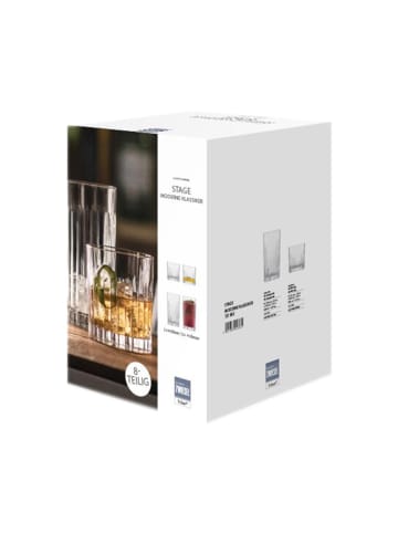 Schott Zwiesel 8er Set Bargläserset Stage in transparent