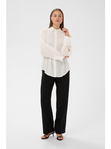 Soaked in Luxury Langarm - Hemd SLBianca Oversize fit in Broken White
