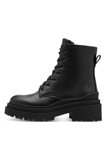 Tamaris Schnürboot in schwarz