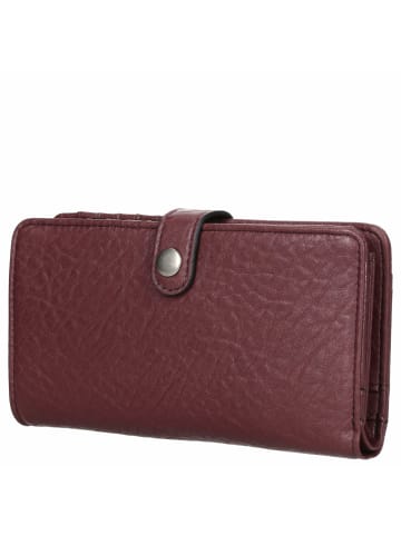FREDs BRUDER Lunar - Geldbörse 12cc 18 cm (black) in oxblood
