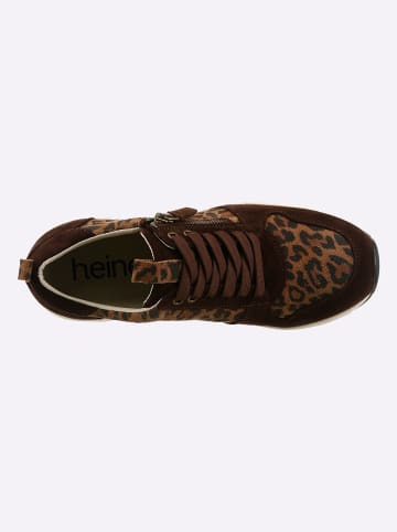 Heine Sneaker in braun-leo