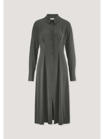 Hessnatur Kleid Midi in tannengrün