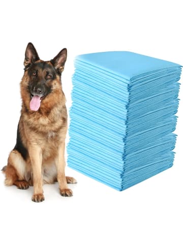 COSTWAY Trainingsunterlagen Hunde 150 Stück in Blau