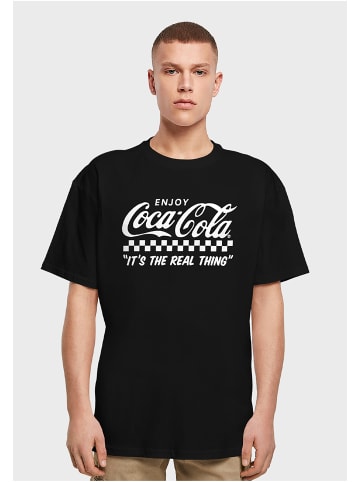 Merchcode Merchcode Coca Cola Enjoy Coke Oversize Tee in black
