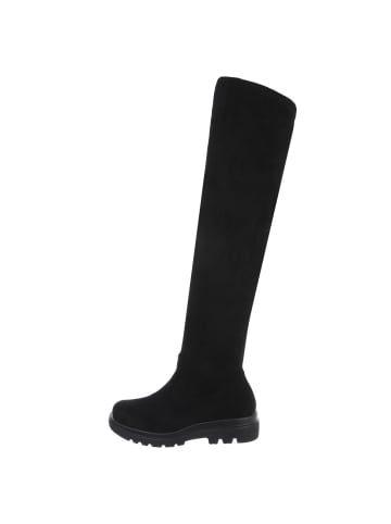 Ital-Design Stiefel in Schwarz