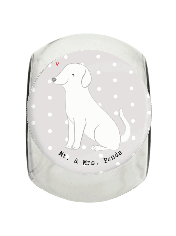 Mr. & Mrs. Panda Dose Labrador Moment ohne Spruch in Grau Pastell