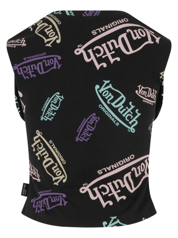 Von Dutch Tank-Tops in black
