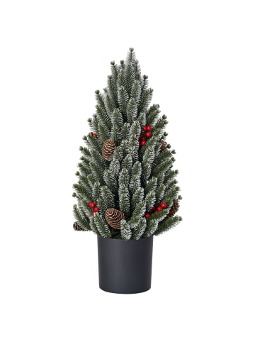 HOMCOM Weihnachtsbaum-Ø27 x 47H cm-Grün