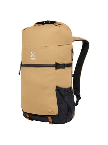 Haglöfs Ardos Rolltop 22 - Rucksack (true black) in cinnamon brown/true black