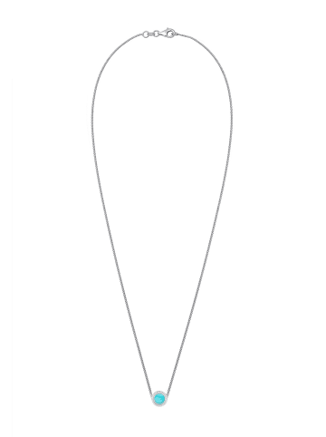 Elli Halskette 925 Sterling Silber Boho, Kreis in Silber