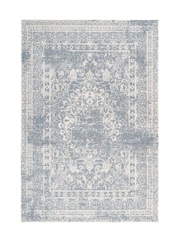 Arte Espina Kurzflor Teppich Iglesia 425 in creme - blau - rechteckig
