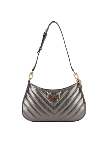 Guess Jania Schultertasche 29 cm in pewter