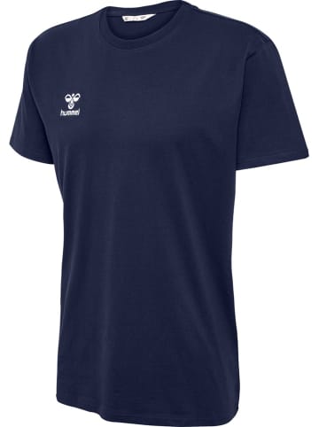 Hummel T-Shirt "Hmlgo 2.0 T-Shirt S/S" in Blau