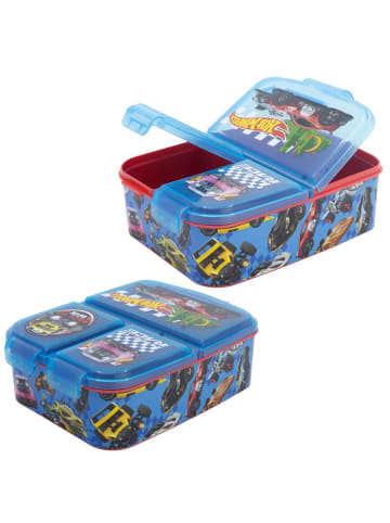 Stor Brotdose Hot Wheels | 3 getrennte Fächer | Vesper Dose