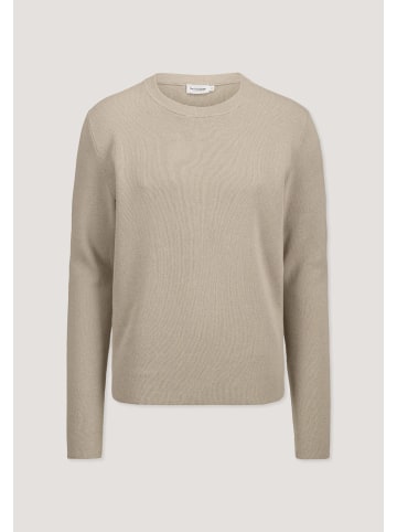 Hessnatur Strick Pullover in taupe
