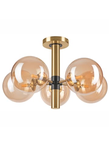 Licht-Erlebnisse Deckenlampe (B)35 x (L)35 x (H)32 cm in Gold Schwarz