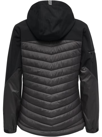 Hummel Reißverschluss Jacke Hmlnorth Damen in BLACK/ASPHALT