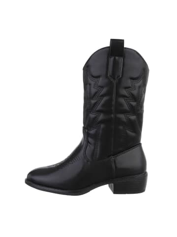 Ital-Design Stiefel in Schwarz