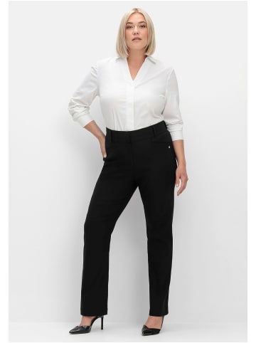 sheego CurvePerfect Hose in schwarz