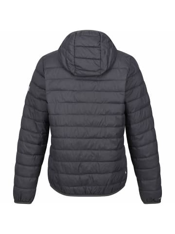 Regatta Steppjacke Hooded Hillpack in Dunkelgrau