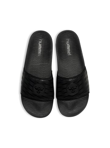 Hummel Badelatschen Comfort Slide Erwachsene in ANTHRACITE