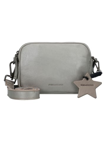 FREDs BRUDER Joy Umhängetasche Leder 20 cm in silver