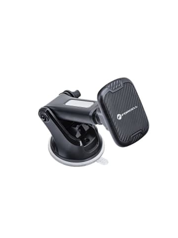 Wisam® FORCELL Kfz-Halterung Magnet Saugnapf Carbon Optik