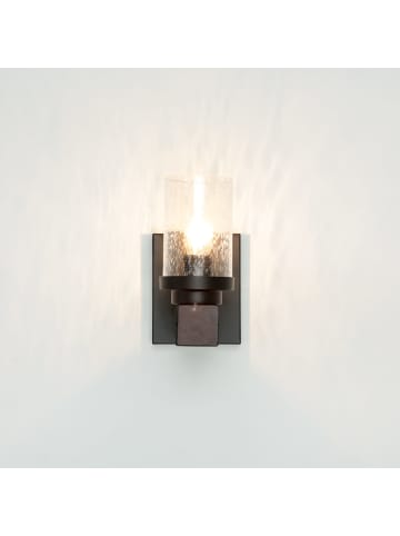 Licht-Erlebnisse Wandlampe in Schwarz Braun