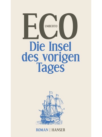 Carl Hanser Verlag Die Insel des vorigen Tages