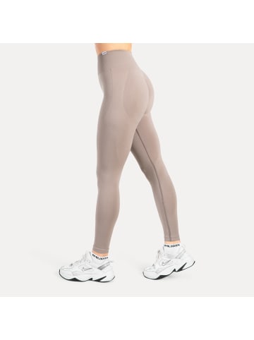 SMILODOX Leggings Andrina Seamless in Taupe