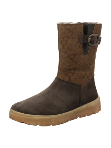 Think! Stiefelette CREPES in Mocca/Kombi