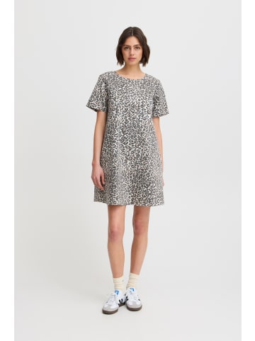 ICHI Kleid IXJILLA Regular fit in Cornstalk LEO Print